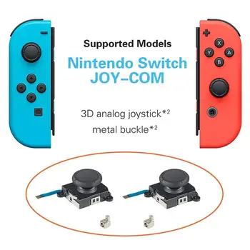 3D Analog Joystick Pakeitimo Nintendo Jungiklis Nykščio Stick Spyna Triwing Įrankiai Atsuktuvas