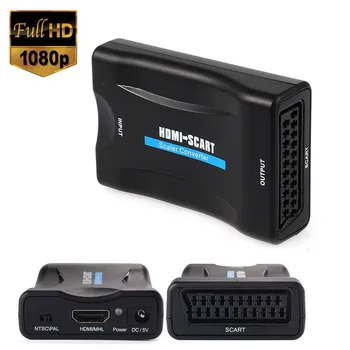 50set 1080P HDMI į HDMI į HDMI, Composite Video, Stereo garso Keitiklis, Garso Adapteris su USB Kabelis Sky Box HD TV, DVD, STB