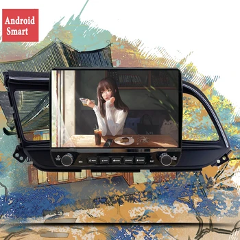 6+128 Android 10.0 automobilio multimedijos grotuvo Hyundai Elantra 2018 2019 2020 automobilio radijas stereo navi dvd grotuvas gps BT galvos vienetas