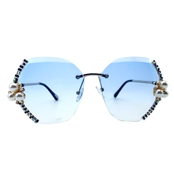 Derliaus taškus akiniai nuo saulės moterims bling diamond prekės dizaineris vyrų saulės akiniai ponios vyrų atspalvių kalnų krištolas oculos de sol atveju