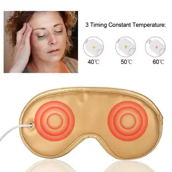 Electric Eye Massager Toli Infraraudonųjų Spindulių Magnetinė Terapija, Šildymo Vaistažolių Aromatai Atleisti Tamsiai Ratą Namų Kelionės Miego Akių Kaukė