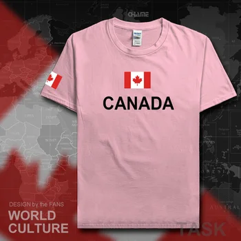 Kanada Kanadiečiai marškinėliai vyrams megztiniai 2017 topai marškinėliai medvilnė, tauta komandos susitikimas gerbėjai streetwear fitneso drabužių homme CA