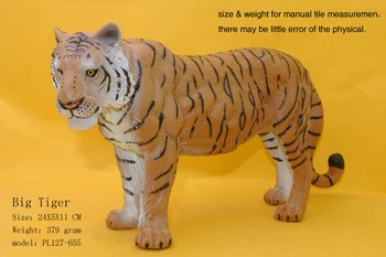 Karšto žaislai:Super Big White Tiger modeliu, Gyvūnų, vaikų, žaislai vaikams, švietimo rekvizitai