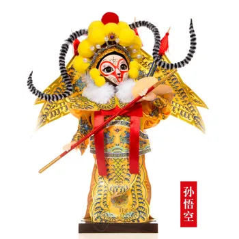 Kurčiųjų Pekino dovana Juanren Jingwei lėlės statulėlės Pekino Operos Facebook operos personažai c