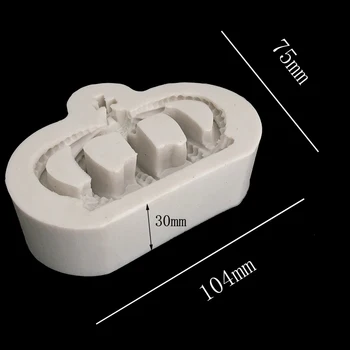 Minsunbak 3D Lajos formos minkštas pelėsių 