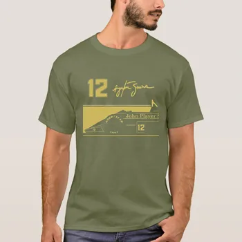 Naujausias 2020 metų Vasaros pagerbti Ayrton Senna Medvilnės Crewneck Populiarios Medvilnės Marškinėliai Pateikti Homme Viršūnes Tees S-4XL Spausdinti