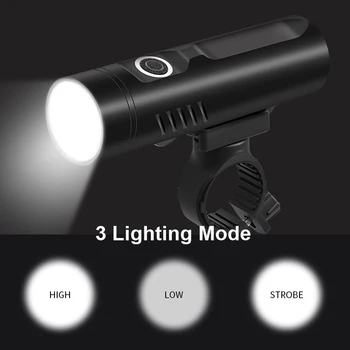 NEWBOLER Akinimo Žibintuvėlis Dviračių P90 P50 L2 T6 Dviratį LED Lemputė USB Įkrovimo Baterija (akumuliatorius Vandeniui Priekinių žibintų Dviračių Lempos