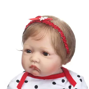 NPK naujas Modeliavimo Babydoll minkštas touck atgimsta lėlės Rankų darbo Kolekcijas Gyvenimo lėlės Dovana vaikams Kalėdų