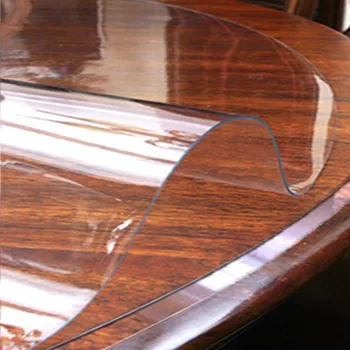 Staltiesė apima 1,5 mm PVC Skaidri Staltiesė Raštas Stalas Padas Minkšta Stiklo Valgomasis Stalas Padengti Sunkiųjų Plastiko Kilimėlis 1,5 mm