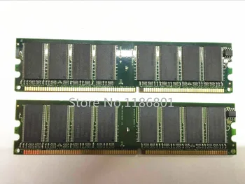 Visiškai naujos, sandarios 1GB DDR 400Mhz 2GB ( 1GBX2 ) PC 3200 stalinio kompiuterio atminties palaiko visus DDR1 plokštė