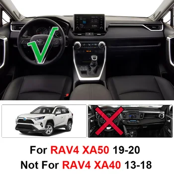 XUKEY Toyota RAV4 RAV 4 XA50 2019 2020 Brūkšnys Kilimėlis Anti-Slip Mat prietaisų Skydelio Dangtelį Dashmat Kilimų Priedai Saulės pavėsyje Padas