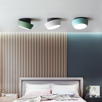 Šiaurės kūrybos lubų lempa, modernus minimalistinio namo miegamasis asmenybės romantiška eilėje kambario lempa